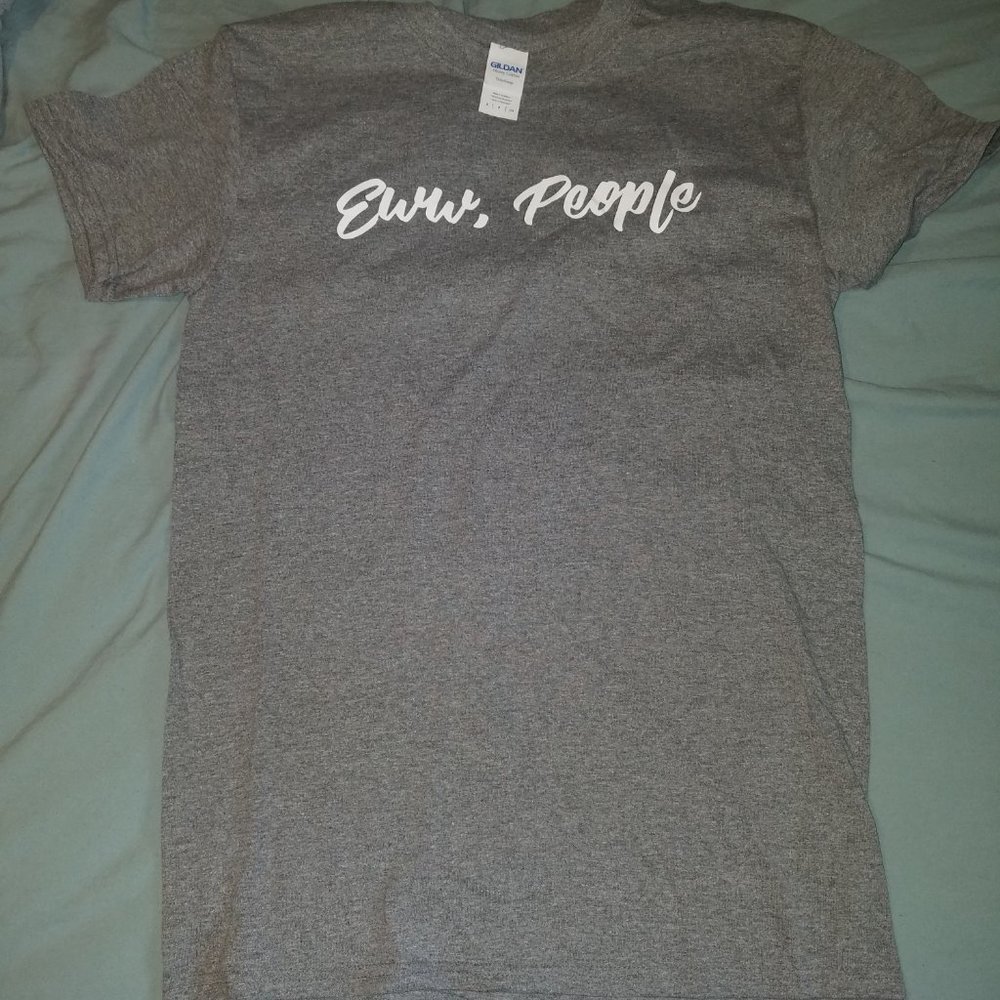 Eww, People GILDAN T-Shirt Girls Small NEW